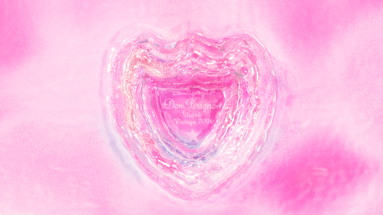 3D fluid simulation for an audio reactive animation for Dom Perignon