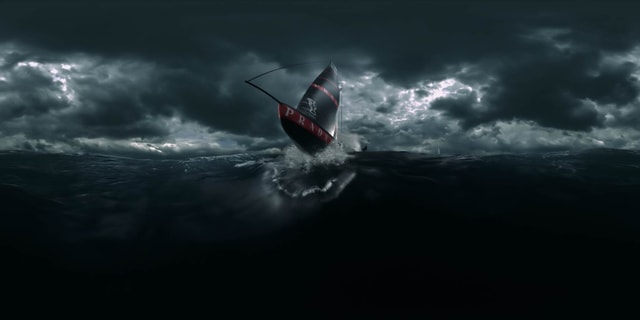 Stereoscopic VR 3D render of our Luna Rossa animation