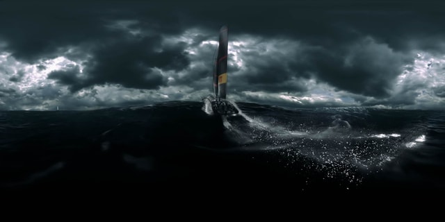 Stereoscopic VR 3D render of our Luna Rossa animation