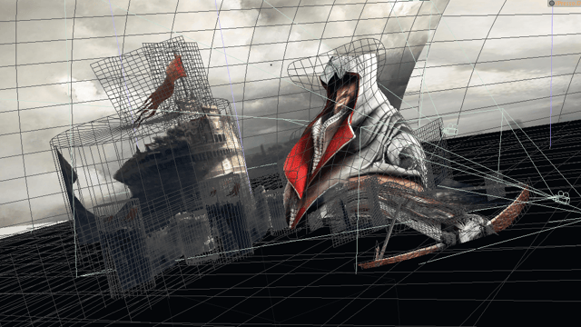 Camera mapping in Cinema 4D for an Assassins's Creed Project