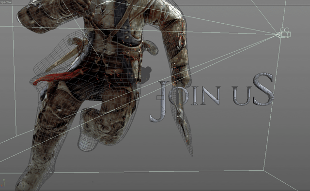Camera mapping in Cinema 4D for an Assassins's Creed Project