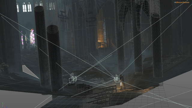 Camera mapping in Cinema 4D for an Assassins's Creed Project