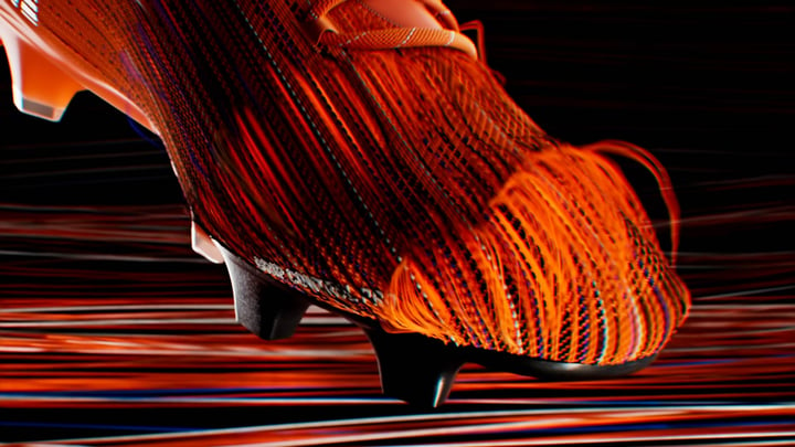3D yarns animation of the Puma Ultra shoe with Houdini