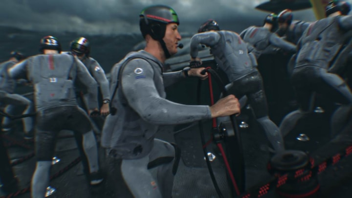 Still images from our VR experience 3D animation for Panerai and Luna Rossa