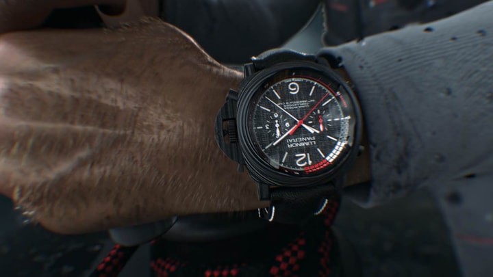 Still images from our VR experience 3D animation for Panerai and Luna Rossa