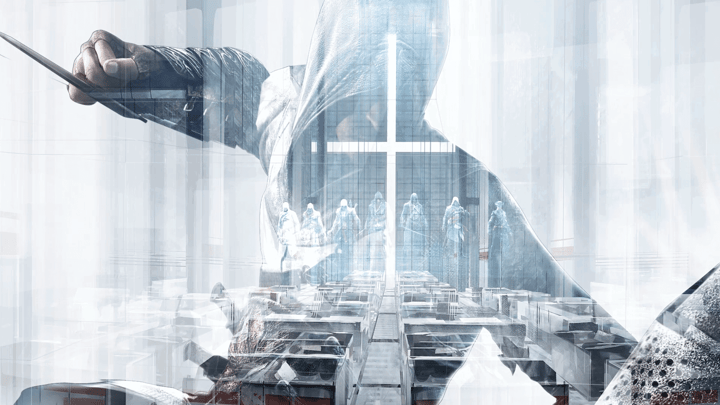Stillframes from our Assassin's Creed Motion Design animation