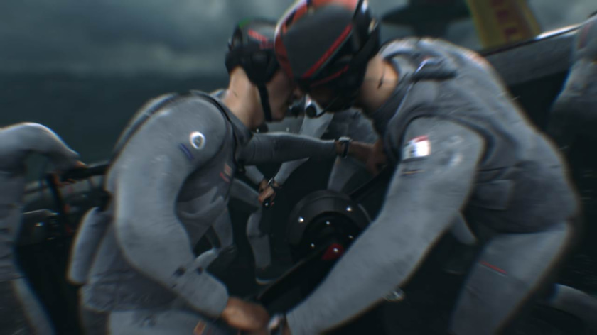 Still images from our VR experience 3D animation for Panerai and Luna Rossa