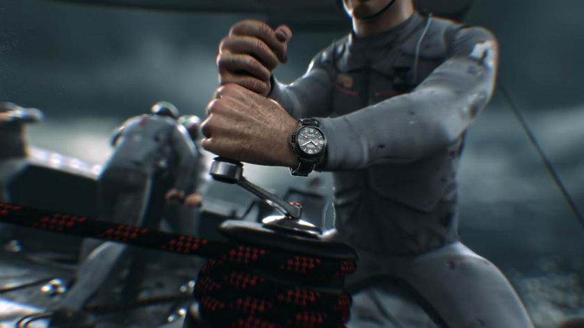 Still images from our VR experience 3D animation for Panerai and Luna Rossa