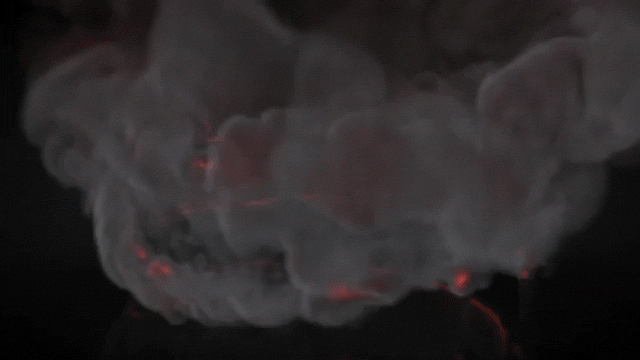 3D Smoke Simulation with Turbulence FD in Cinema 4D