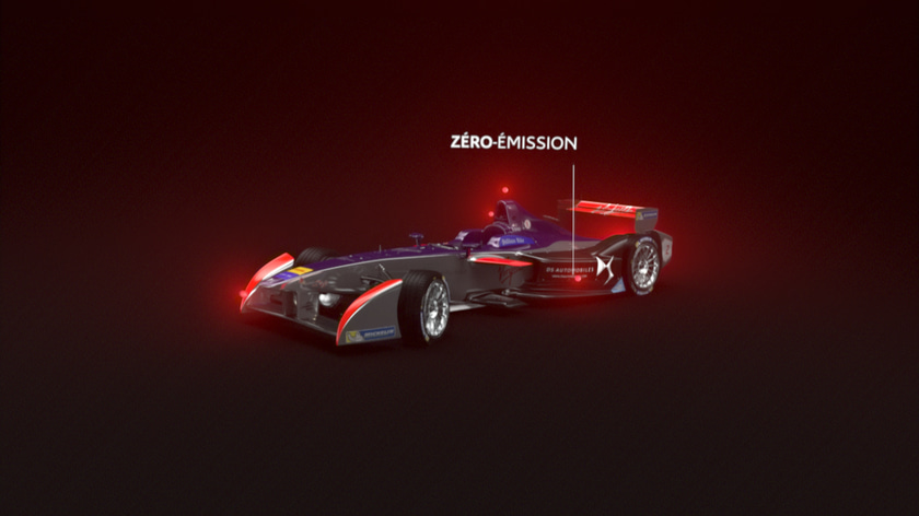3D render of the DS Automobiles Formula E
