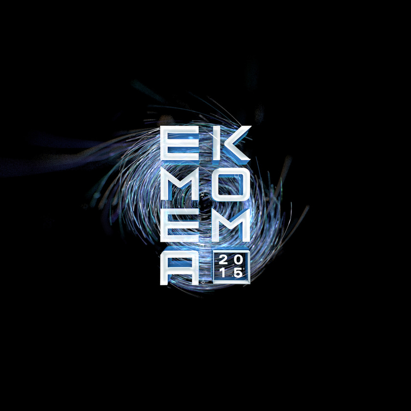 Plexus style visual made with X-Particles in Cinema 4D