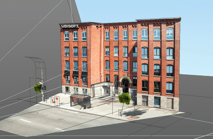 Camera mapping in Cinema 4D for an Assassins's Creed Project