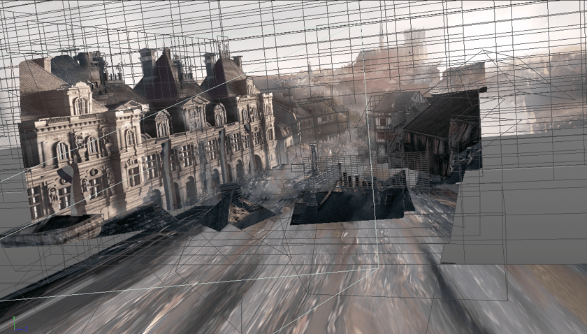 Camera mapping in Cinema 4D for an Assassins's Creed Project