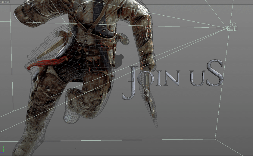 Camera mapping in Cinema 4D for an Assassins's Creed Project