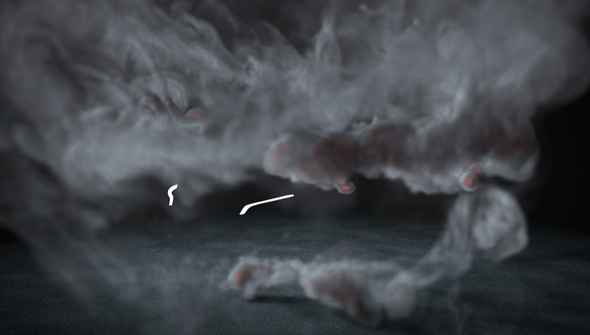 3D Smoke Simulation with Turbulence FD in Cinema 4D