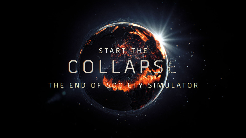 3D stylized earth with luminous orange particles spreading on the surface of the globe